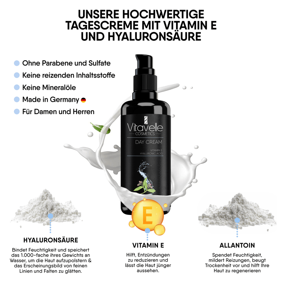 Tagescreme mit Vitamin E