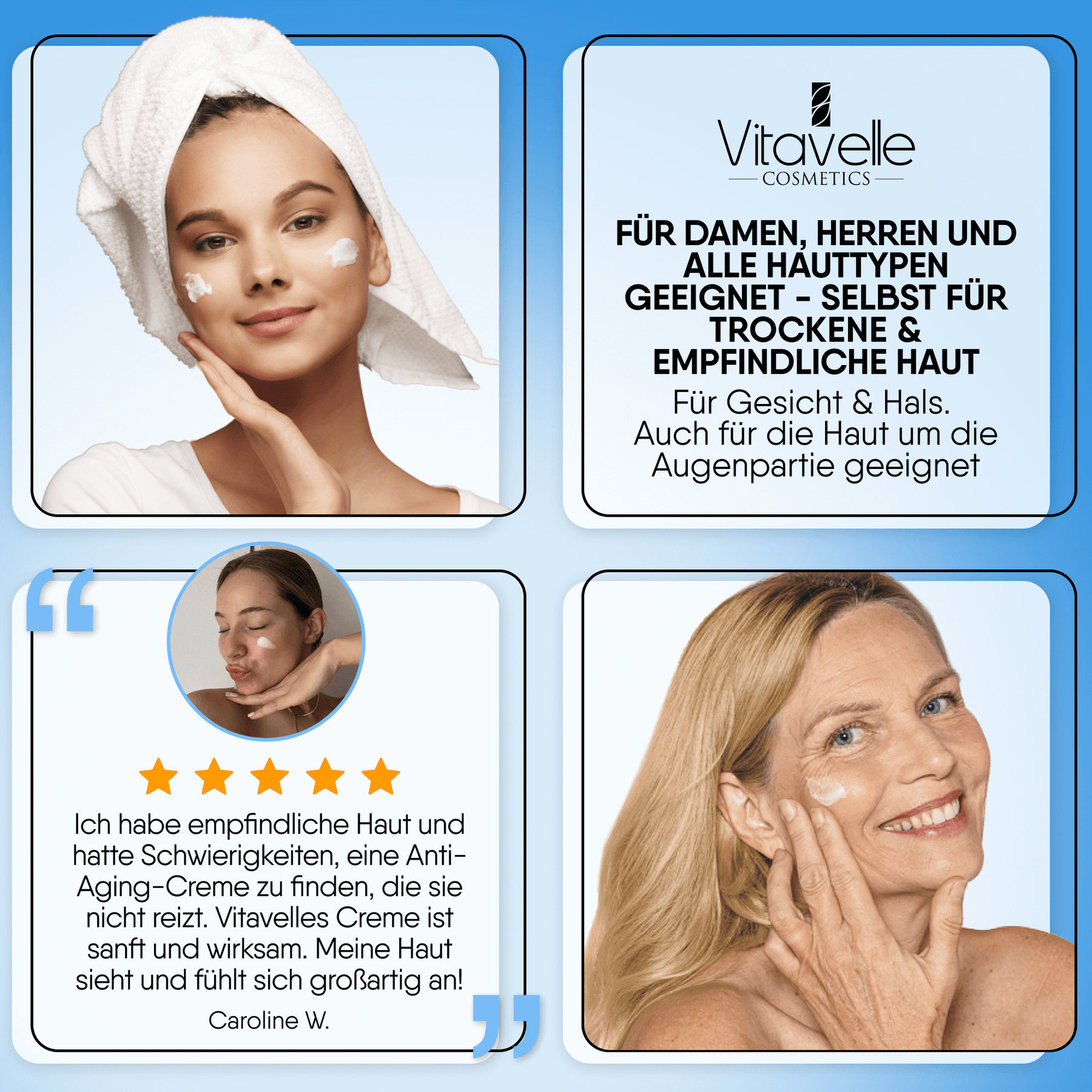 Tagescreme mit Vitamin E