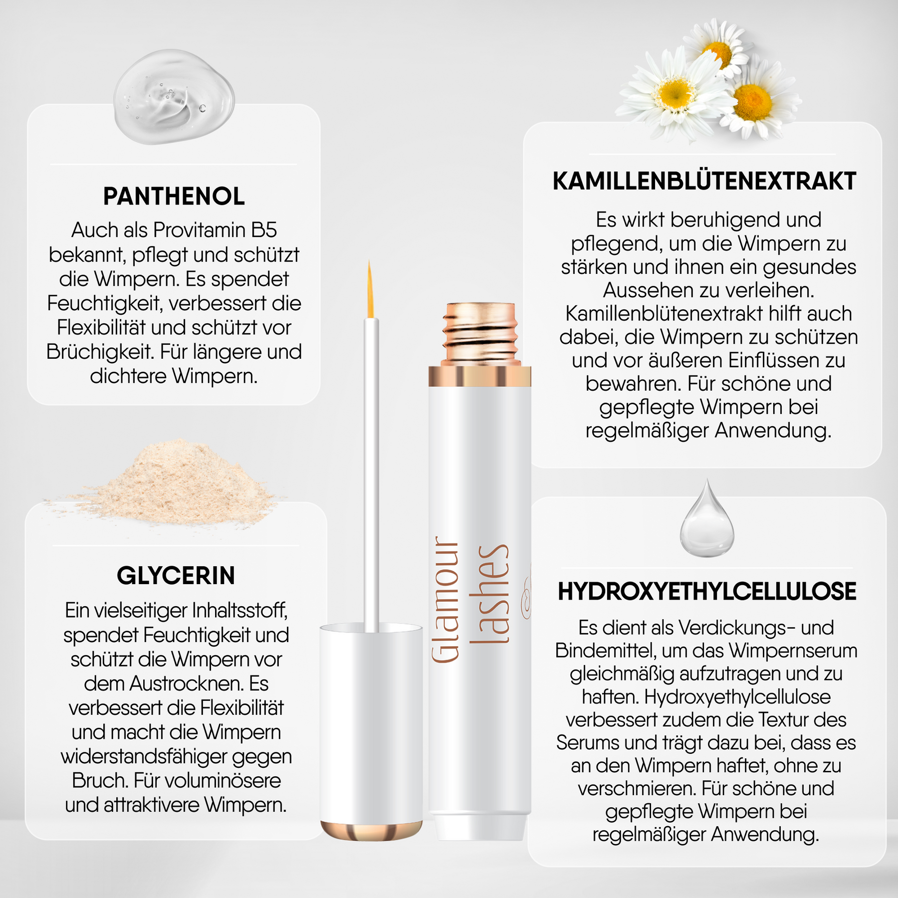 Glamour Lashes Wimpernserum und Augenbrauenserum