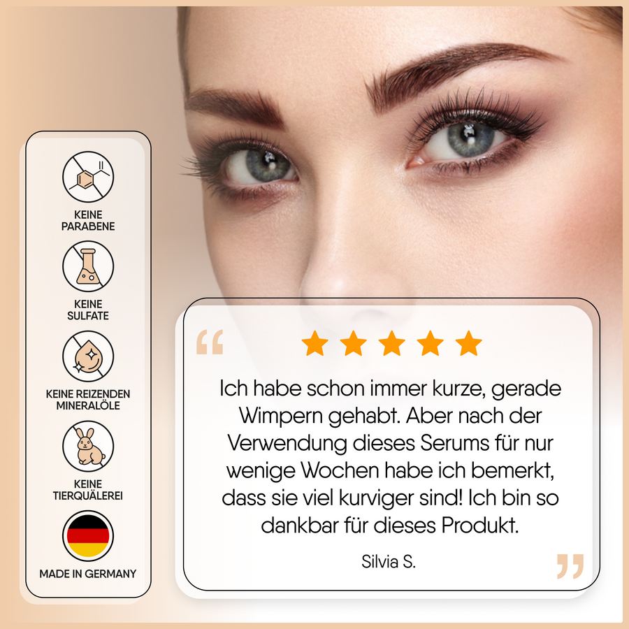 Glamour Lashes Wimpernserum und Augenbrauenserum