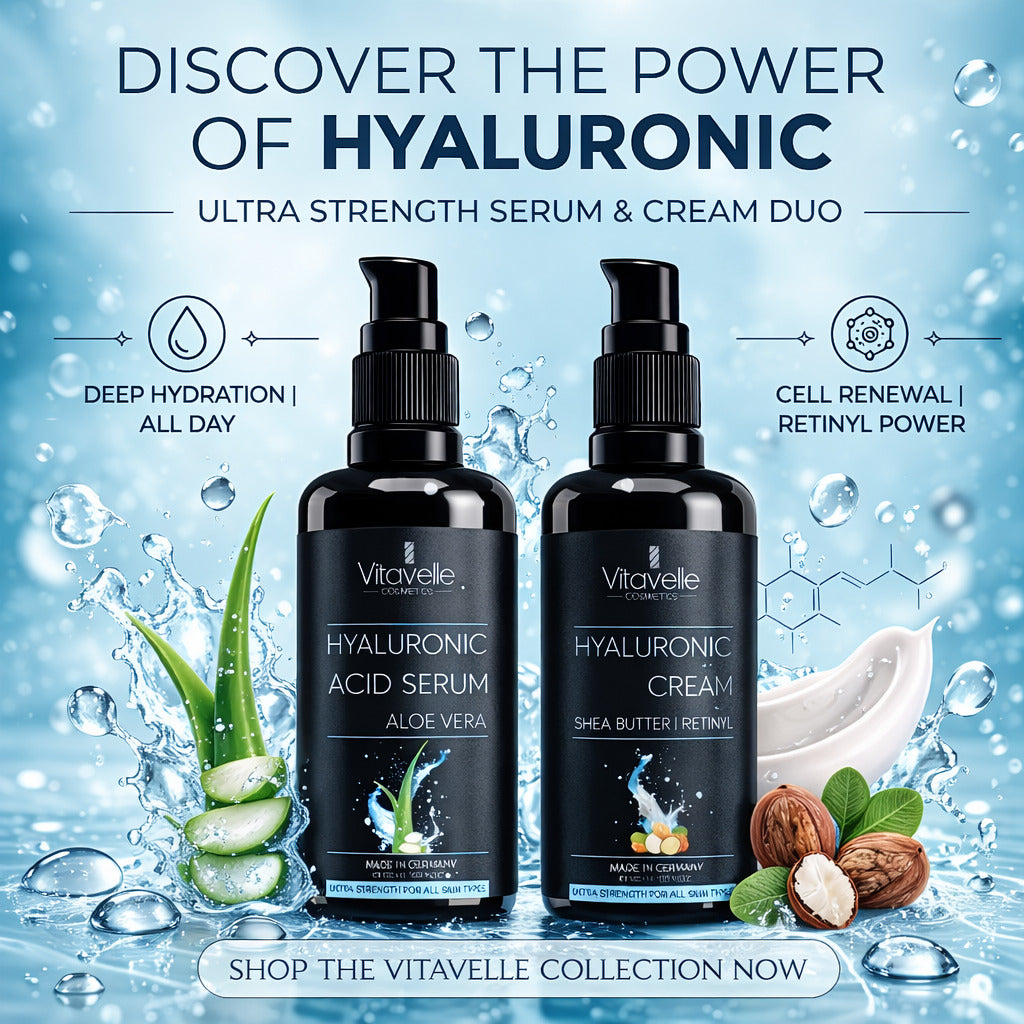 Hyaluronic Acid Duo - Cream & Serum - 2 x 50ml