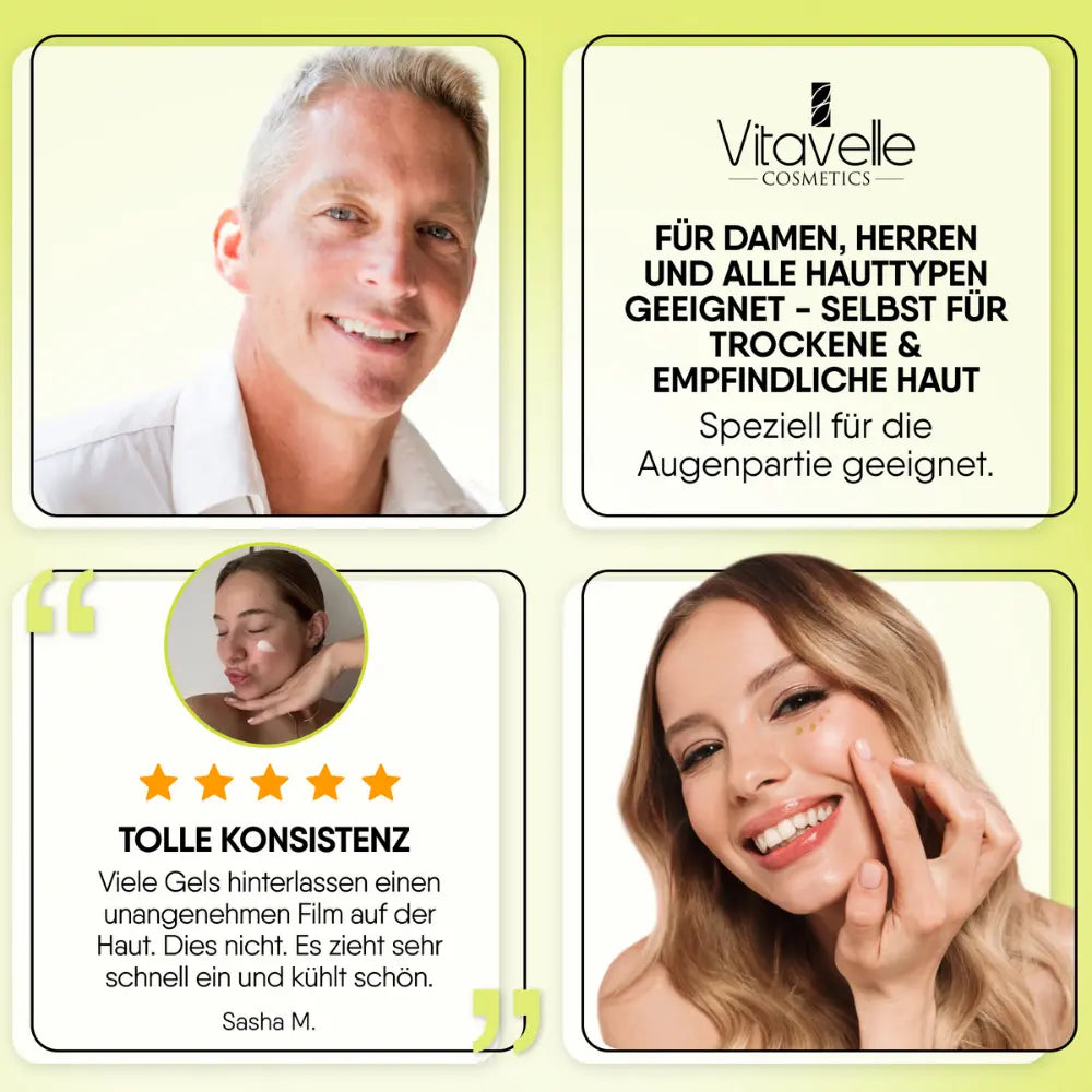 Kühlendes Augenserum mit Fenchel Extrakt