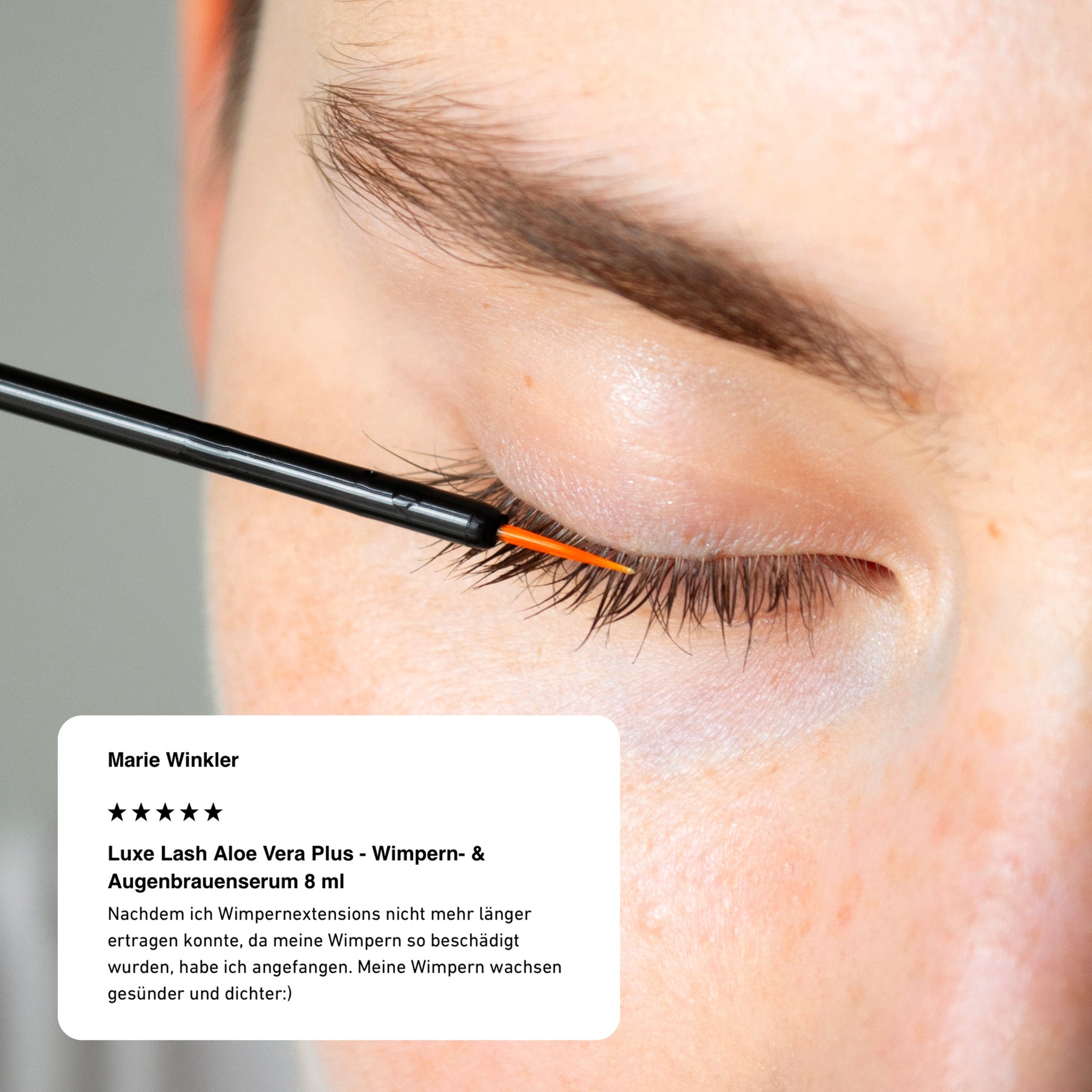 Luxe Lash Aloe Vera Plus Wimpern- & Augenbrauenserum