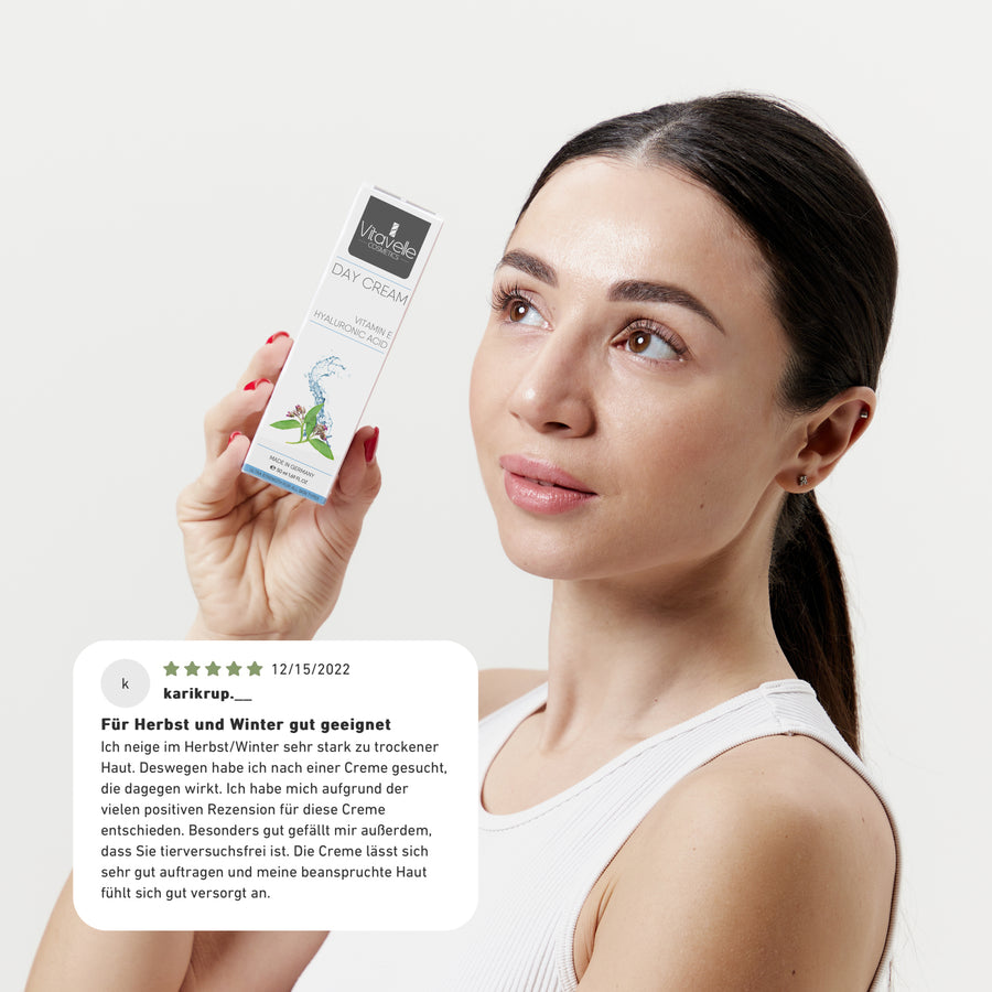 Tagescreme mit Vitamin E