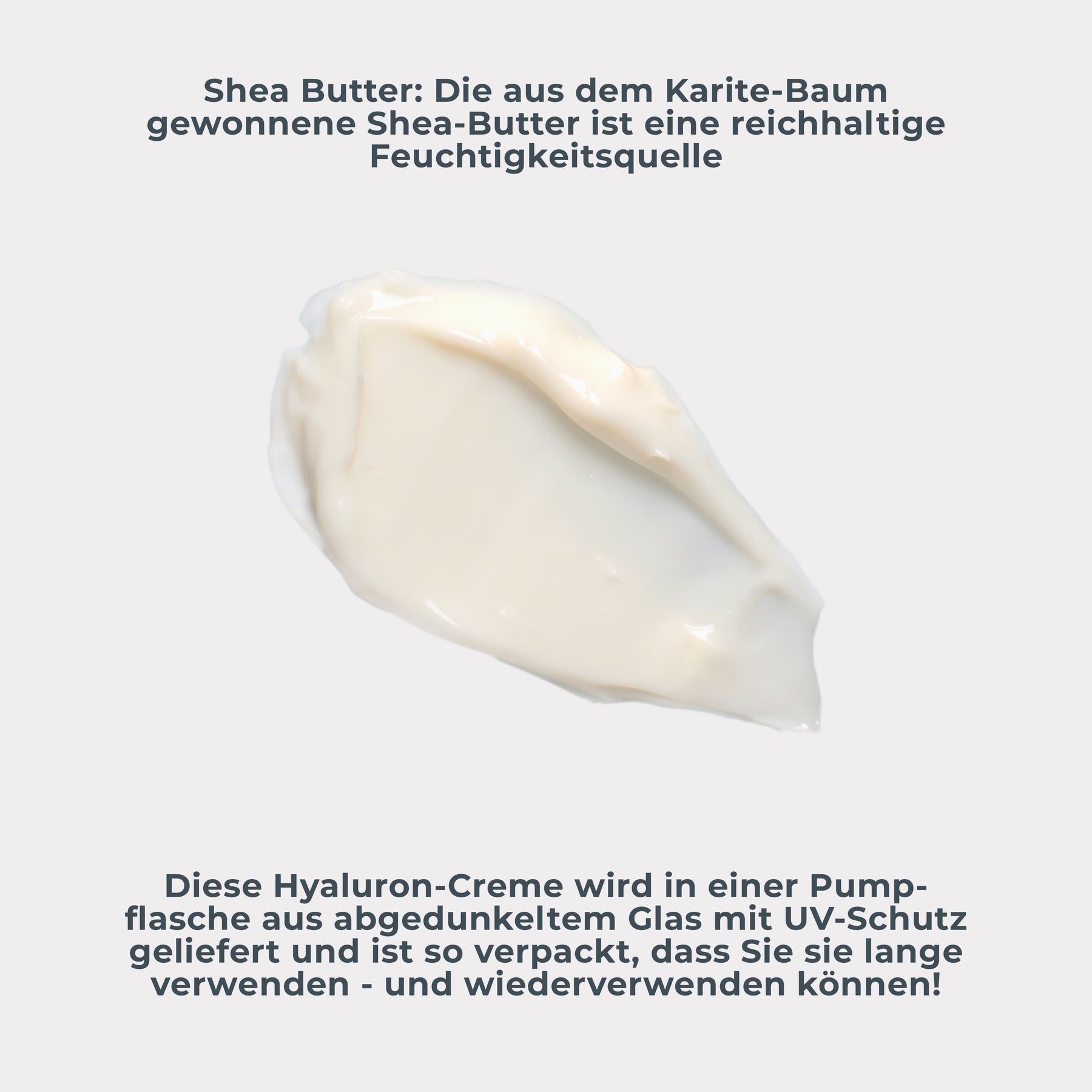 Hyaluronsäure Creme mit Sheabutter