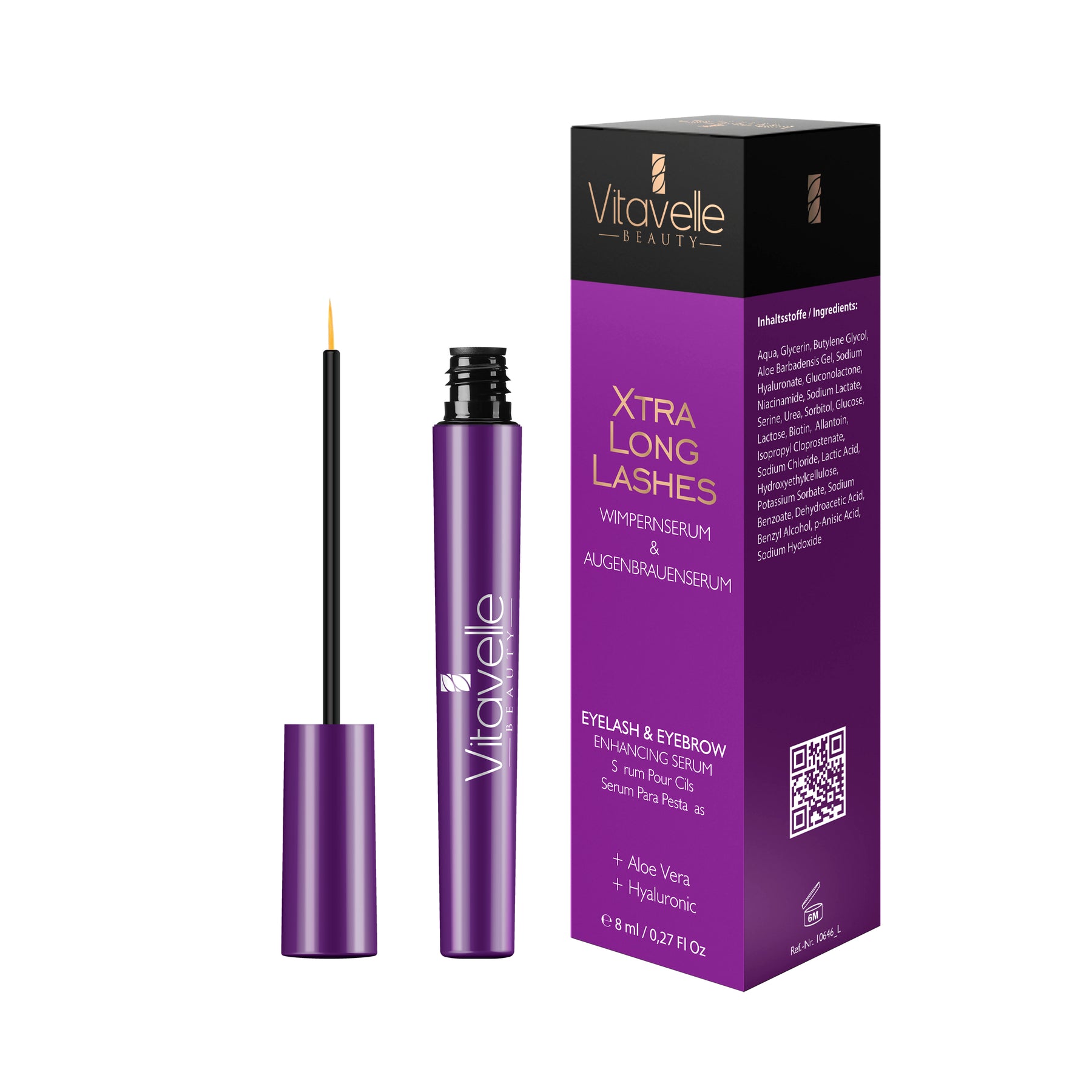 Xtra Long Lashes Wimpern- & Augenbrauenserum