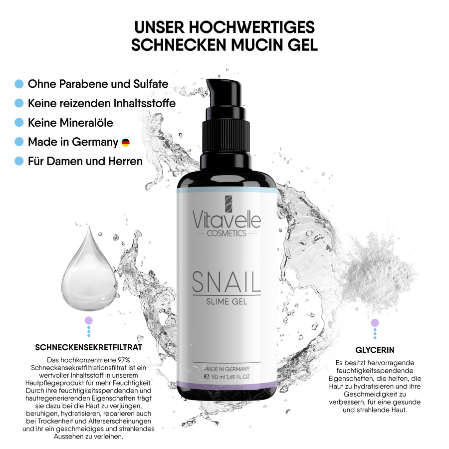 Schnecken Mucin Gel