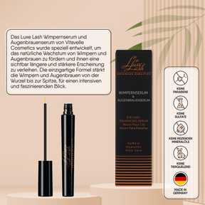 Luxe Lash Advanced Plus Wimpernserum und Augenbrauenserum