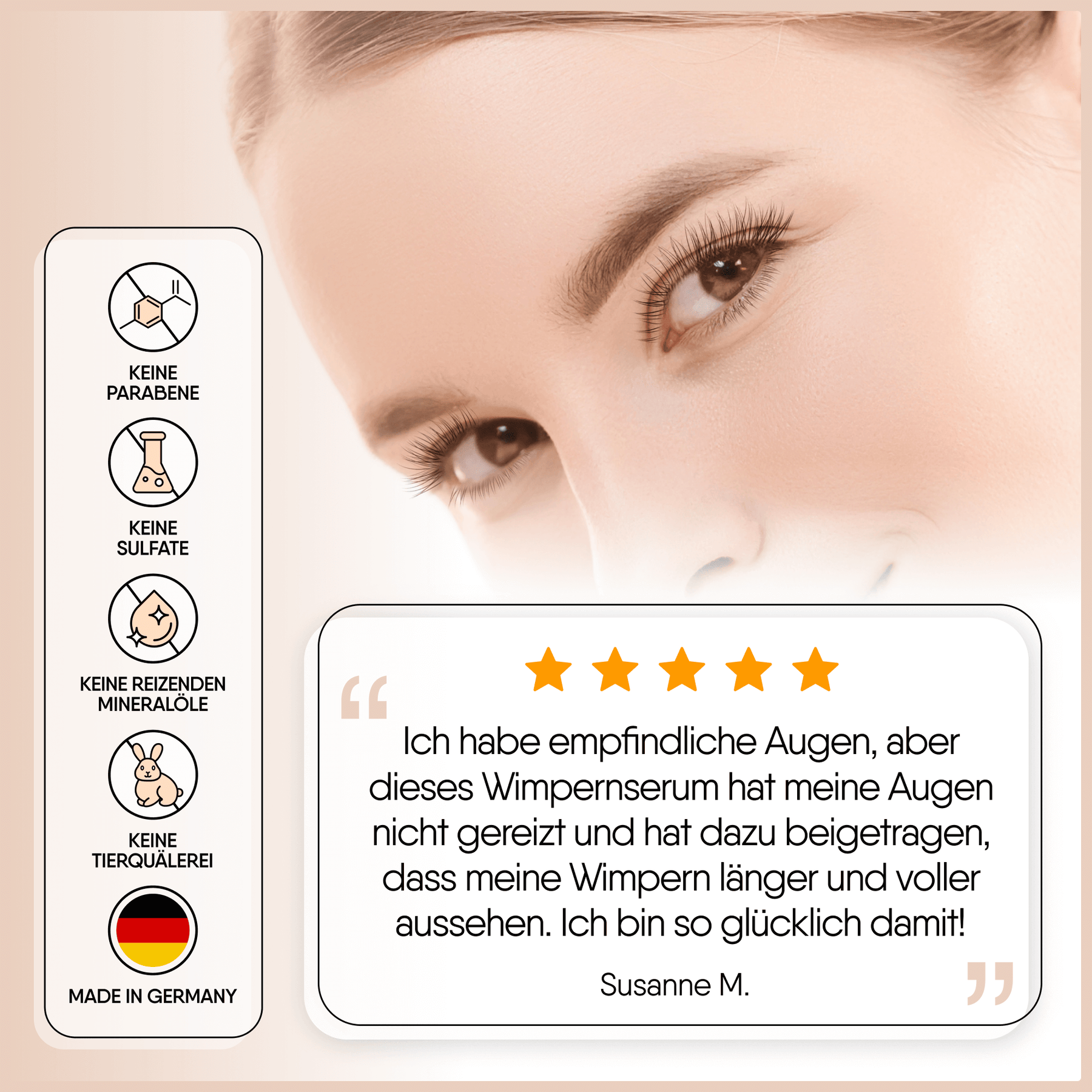 Luxe Lash Advanced Plus Wimpernserum und Augenbrauenserum