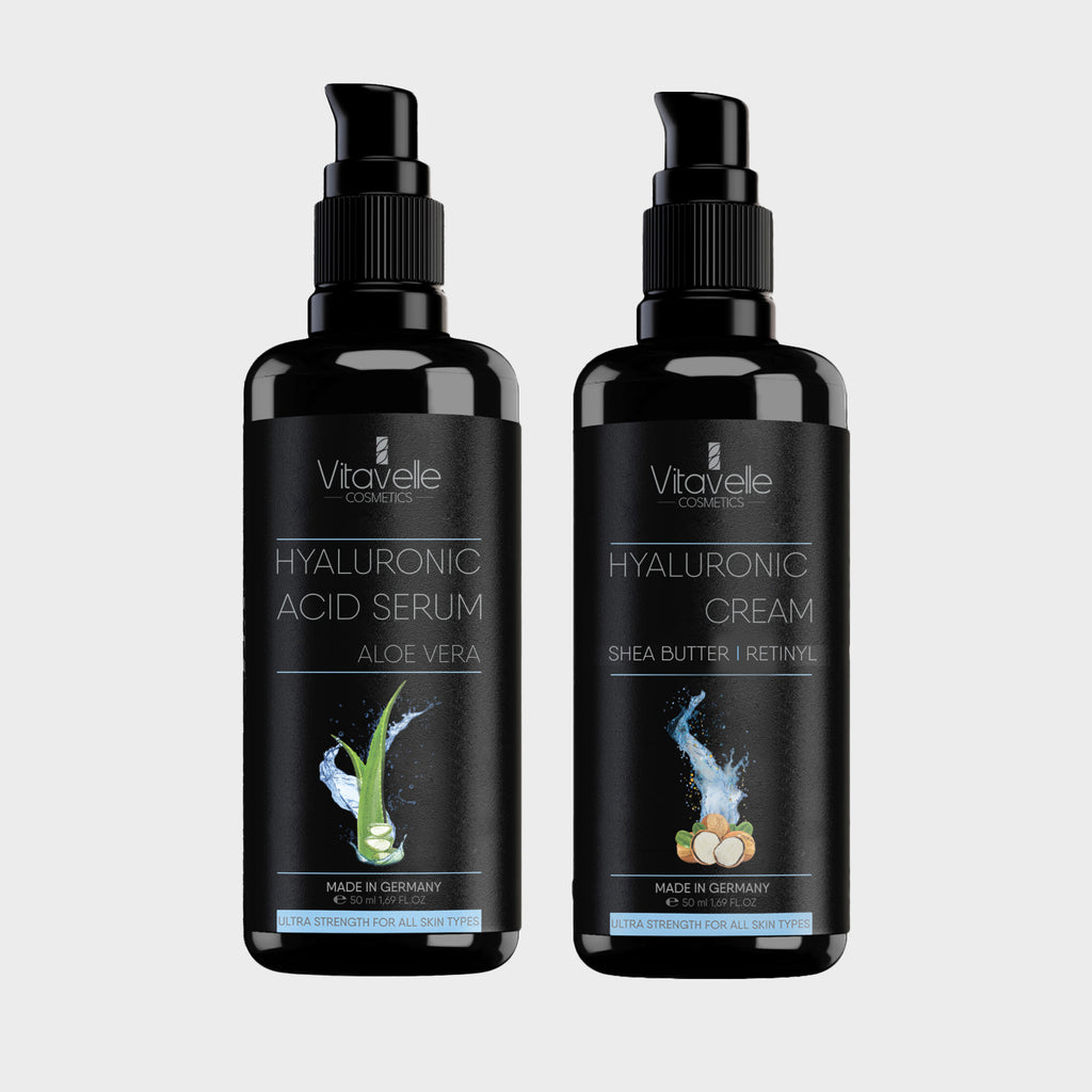 Hyaluronsäure Duo Creme & Serum 2 x