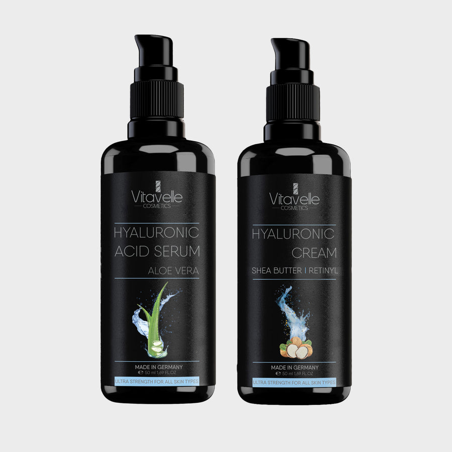 Hyaluronsyre Duo - Creme & Serum - 2 x 50 ml