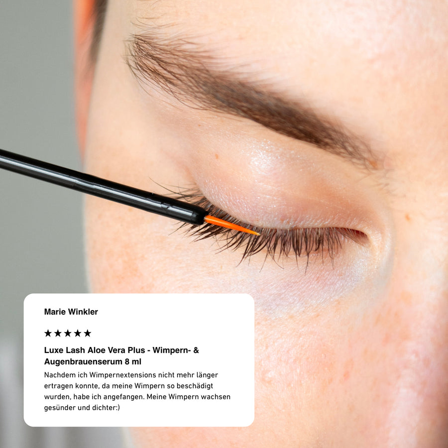 Luxe Lash Aloe Vera Plus øjenvippeserum og øjenbrynsserum