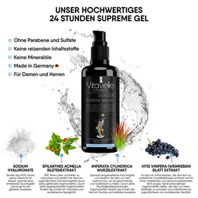 Natural Botulin Serum - 24 hour Supreme Skin Gel - The natural Botox serum