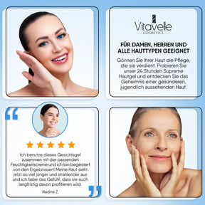 Natural Botulin Serum - 24 hour Supreme Skin Gel - The natural Botox serum