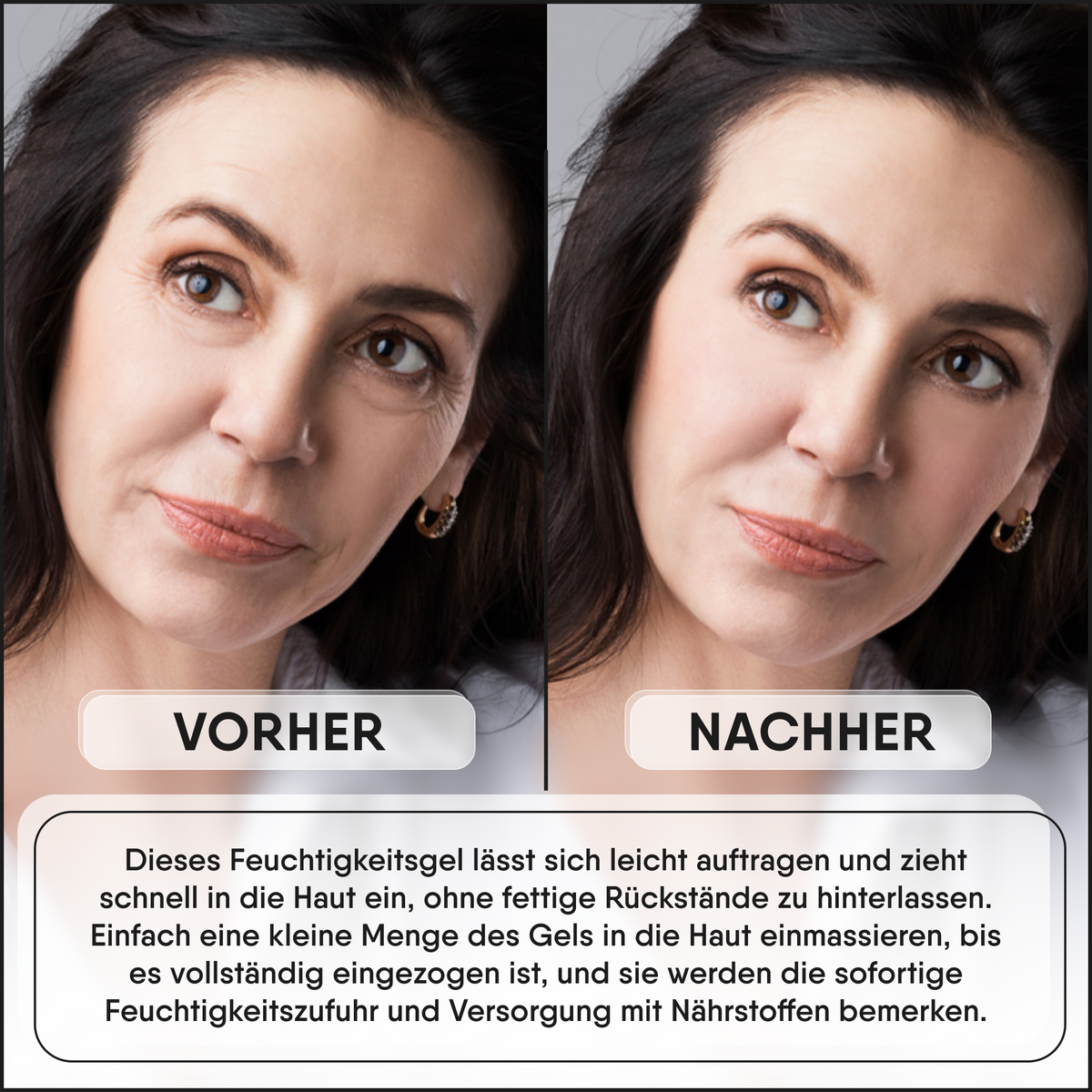 Hydrating face gel