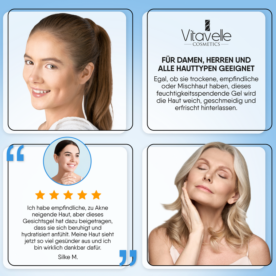 Hydrating face gel