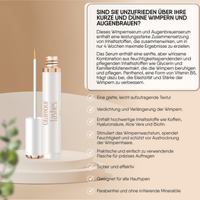 Glamour Lashes eyelash serum and eyebrow serum