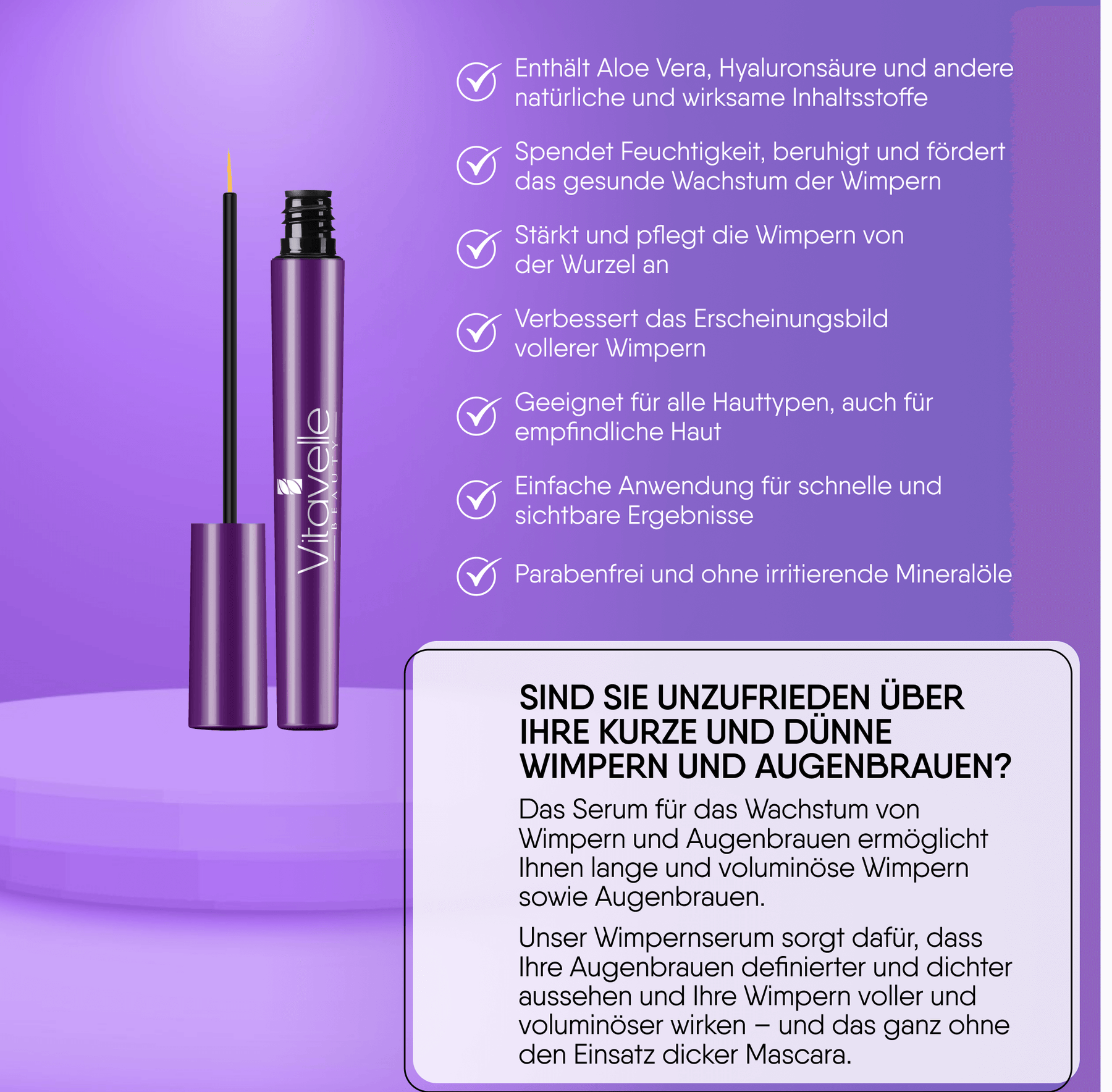 Xtra Long Lashes eyelash serum and eyebrow serum