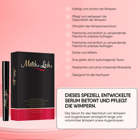 Match Lash eyelash serum and eyebrow serum 8ml.