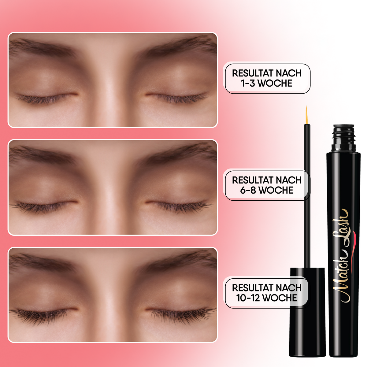 Match Lash eyelash serum and eyebrow serum 8ml.