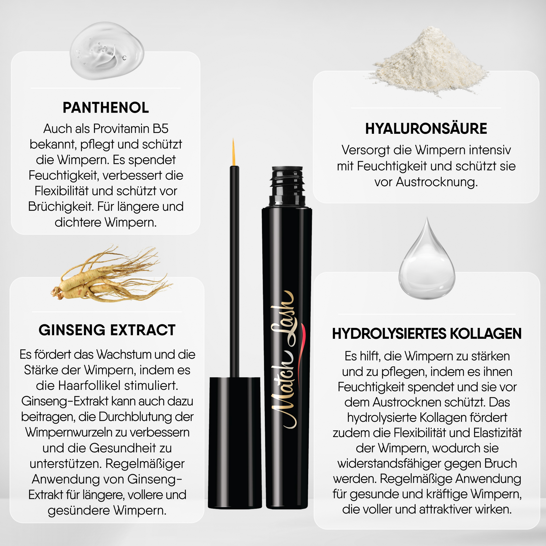 Match Lash eyelash serum and eyebrow serum 8ml.