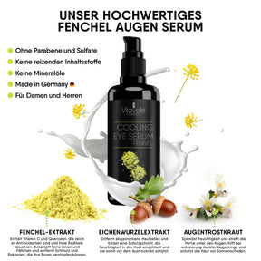 Cooling eye serum with fennel extract