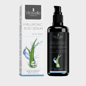 Hyaluronic acid serum with aloe vera