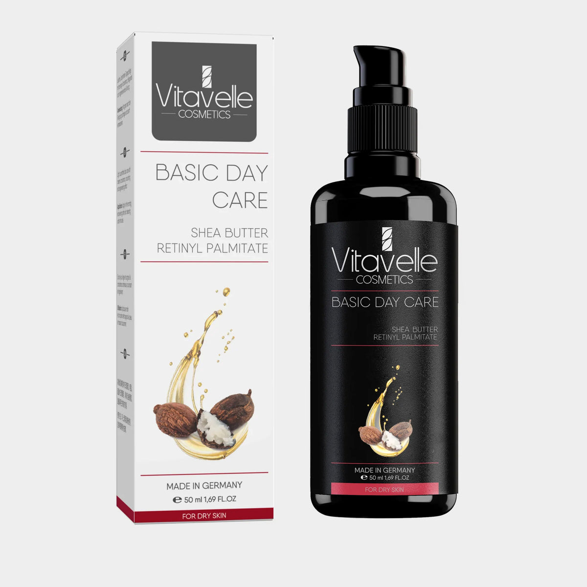 Basic day care with shea butter