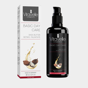 Basic day care with shea butter