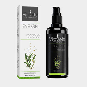 Eye gel with avocado oil and panthenol