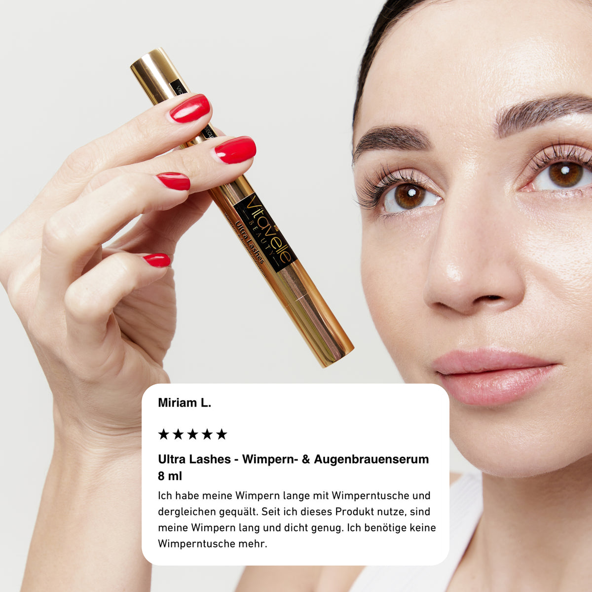 Ultra Lashes eyelash serum and eyebrow serum