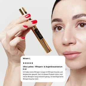 Ultra Lashes eyelash serum and eyebrow serum
