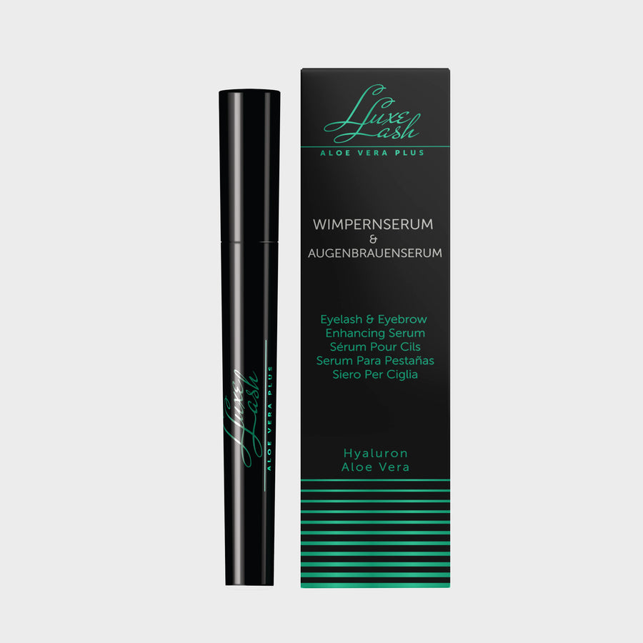 Luxe Lash Aloe Vera Plus eyelash serum and eyebrow serum