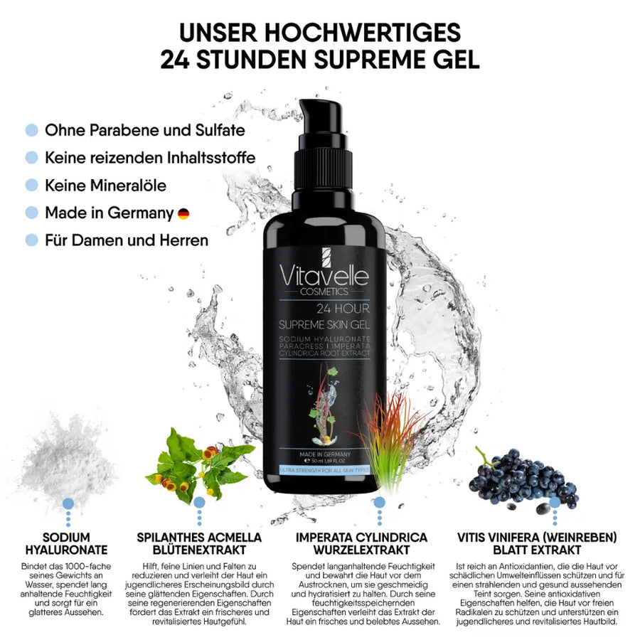 Natuurlijk Botuline Serum - 24 uur Supreme Skin Gel - Het natuurlijke Botox serum