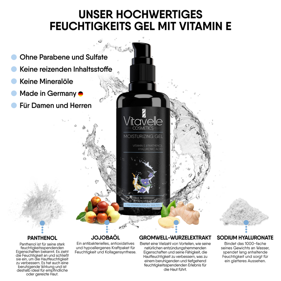 Hydraterende gezichtsgel