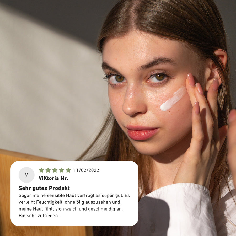 Natuurlijke dagcrème met Q10