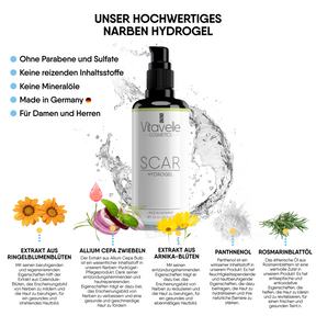 Hydrogel för ärr