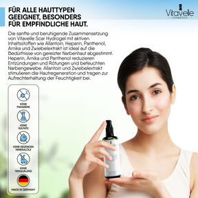 Hydrogel för ärr