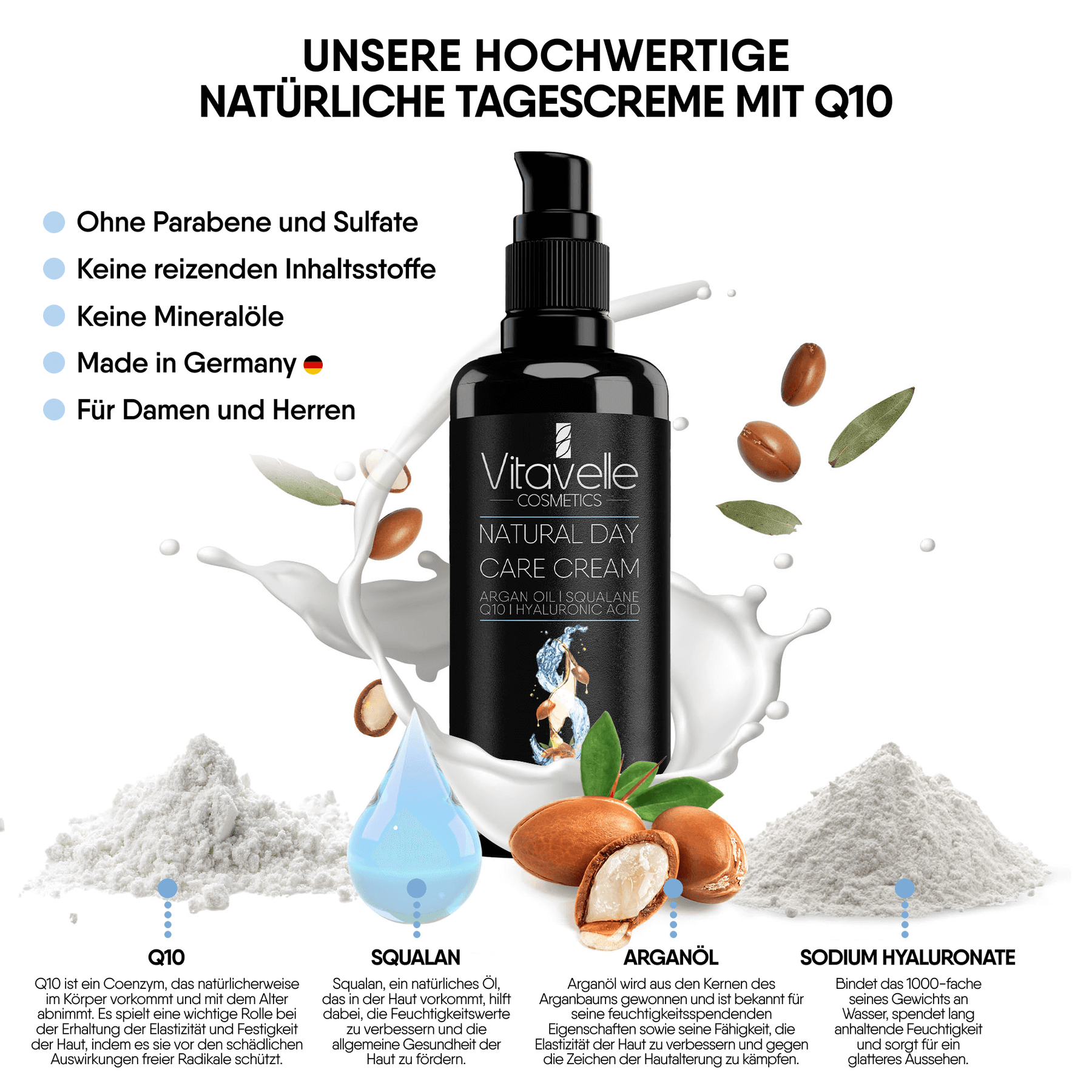 Naturlig dagkräm med Q10