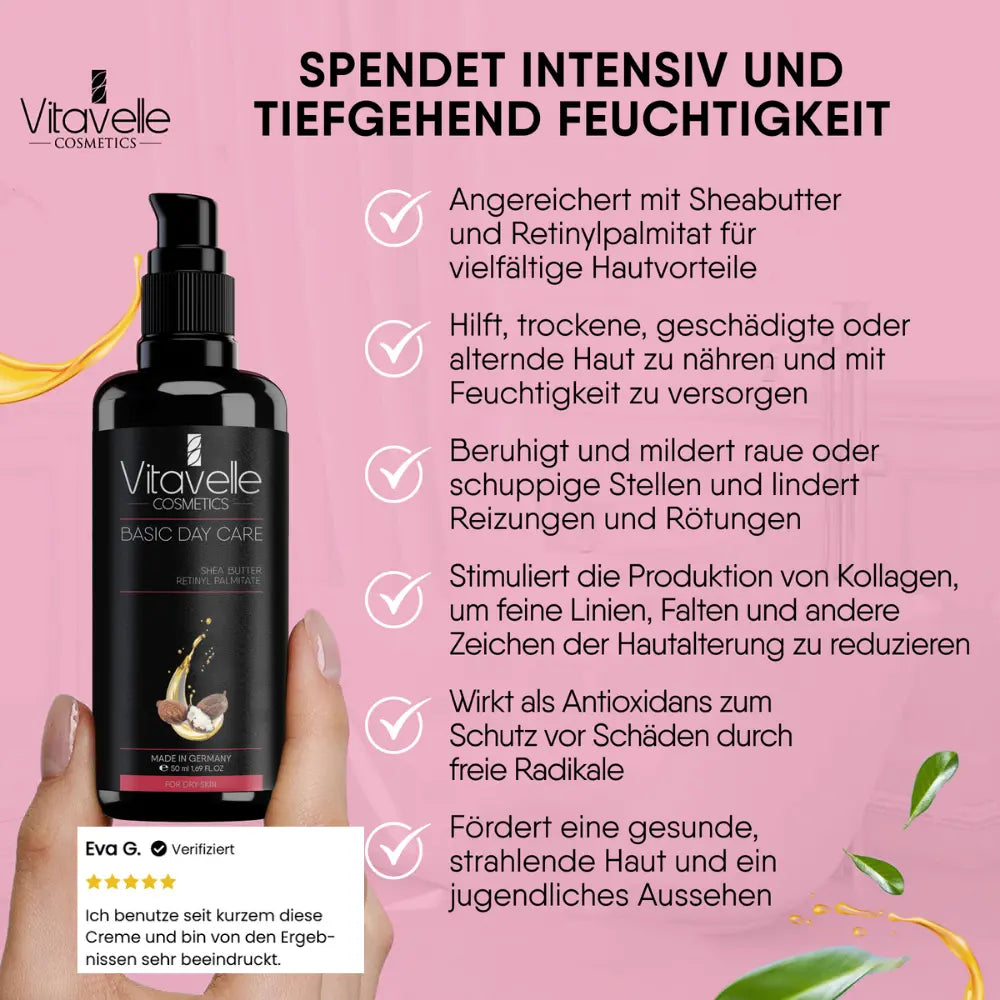 Grundläggande dagvård med sheasmör